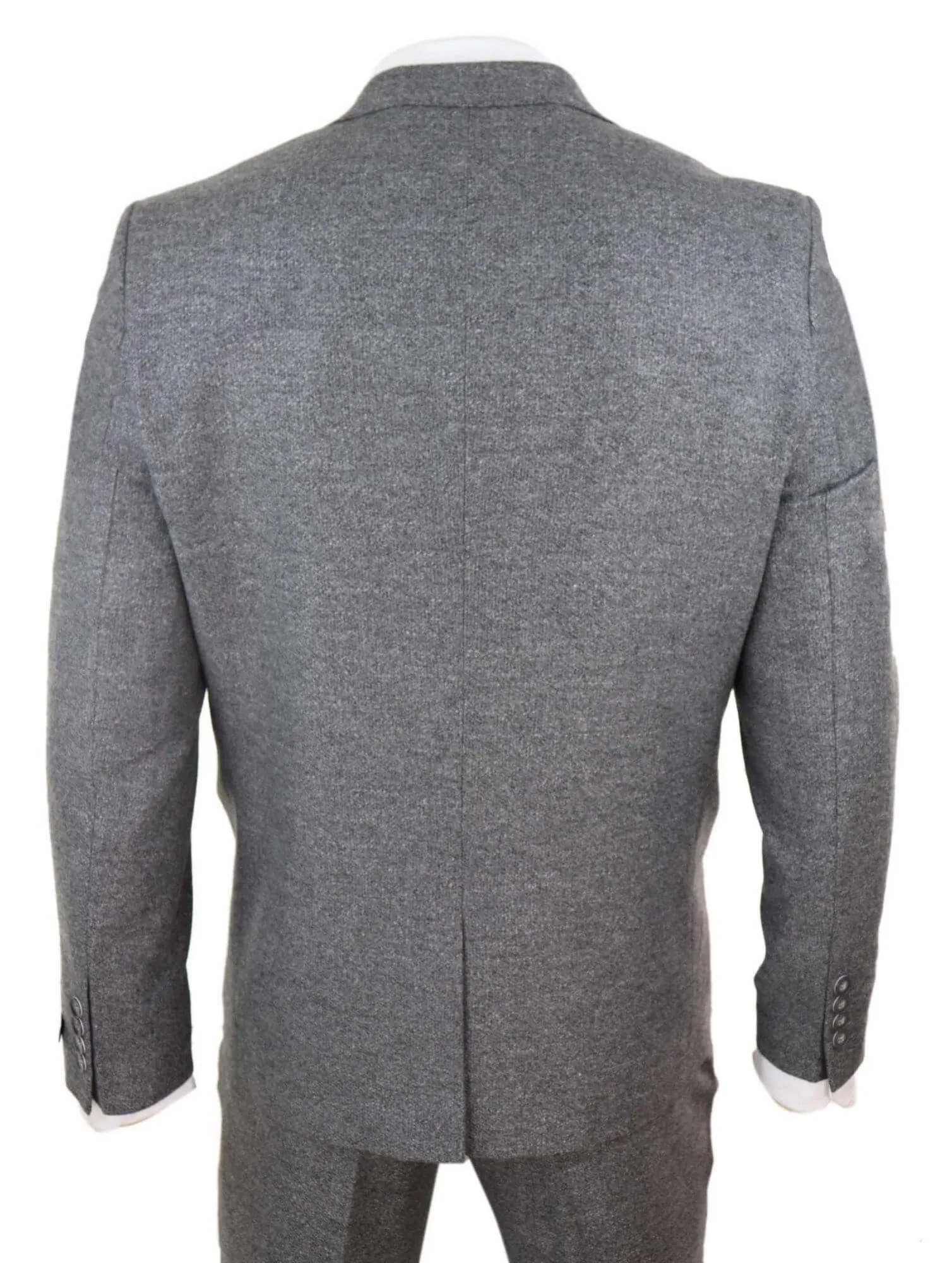 3-teiliger Anzug Doppelreihig Tweed