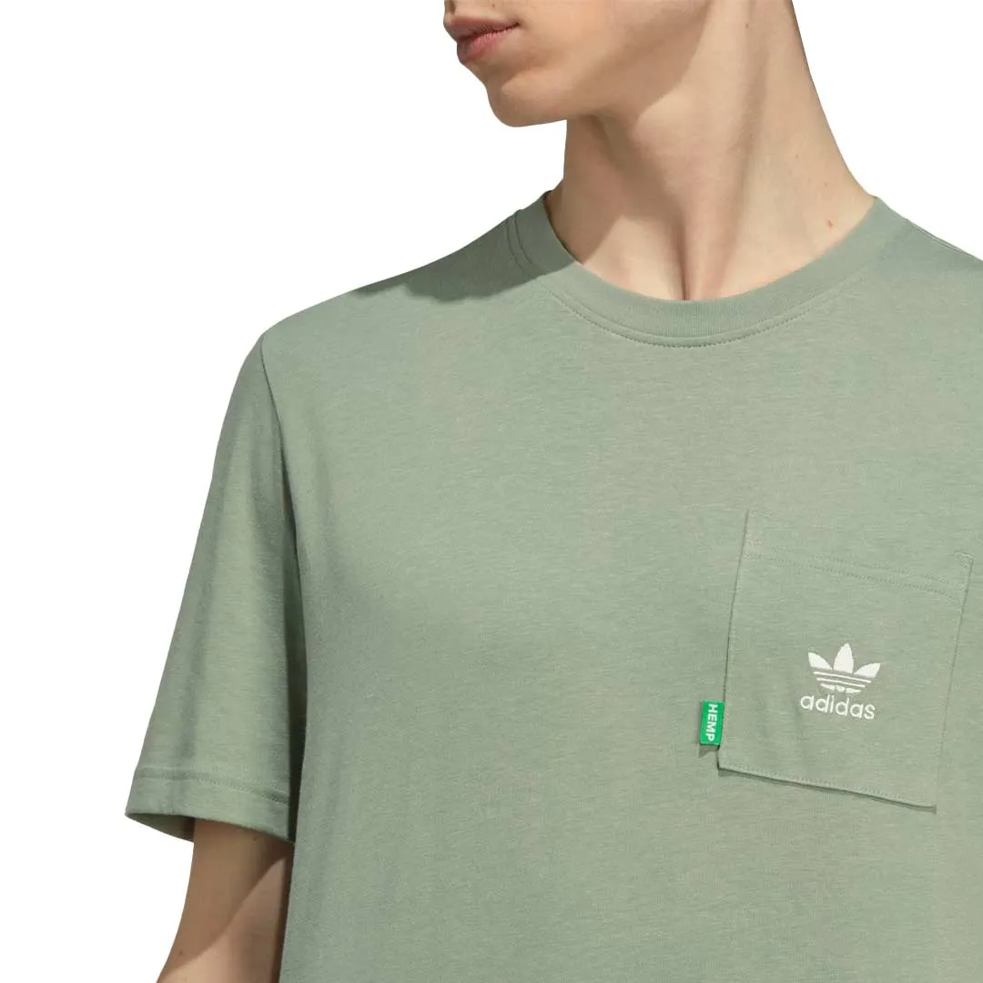 adidas - Herren Essentials  T-Shirt aus Hanf (HR2955)