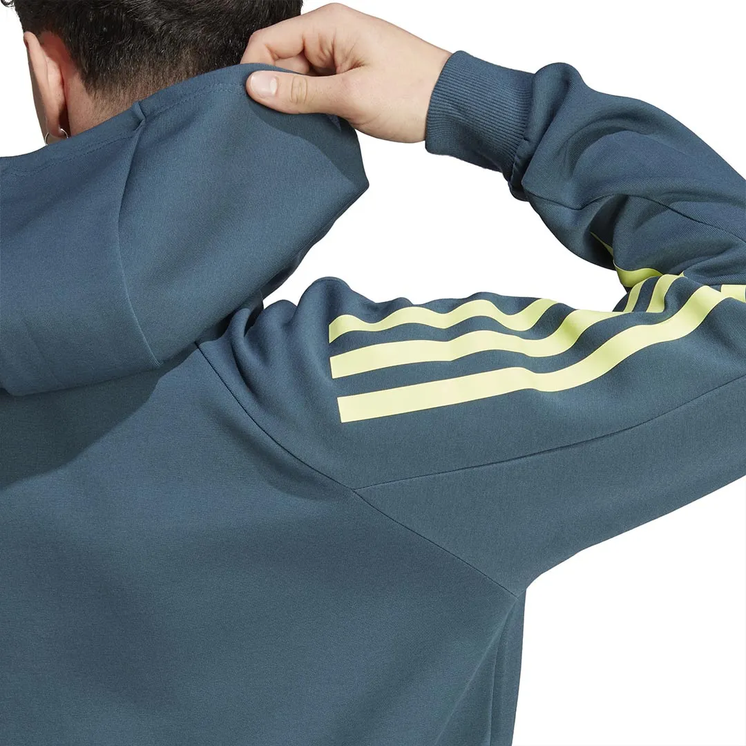 adidas - Herren Future Icons 3-Streifen Reißverschluss-Hoodie (IJ8878)