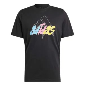 adidas - Herren T-Shirt mit aufgedrucktem Abzeichen-Motiv (IS2864)