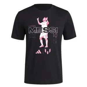 adidas - Herren Inter Miami Lionel Messi Grafik-T-Shirt (JJ2948)