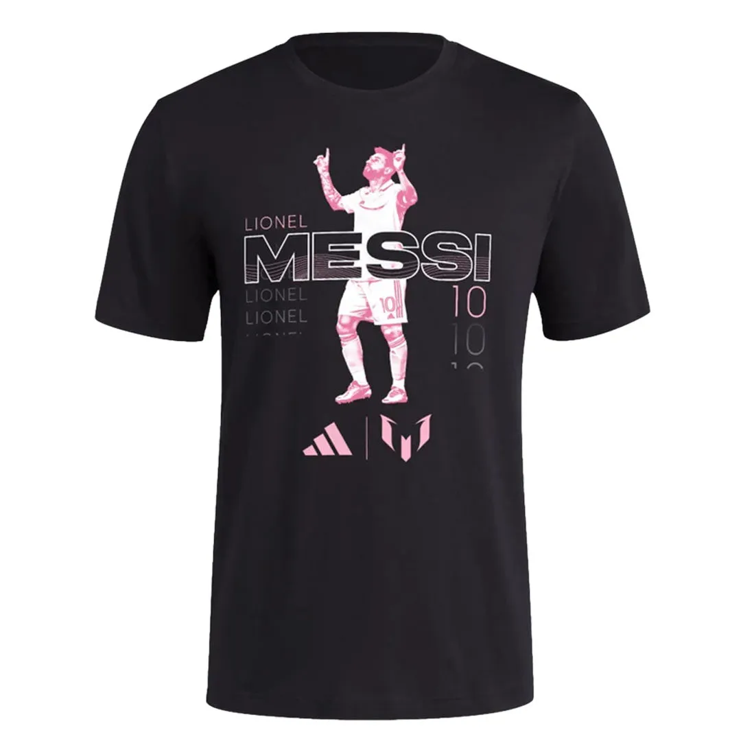 adidas - Herren Inter Miami Lionel Messi Grafik-T-Shirt (JJ2948)