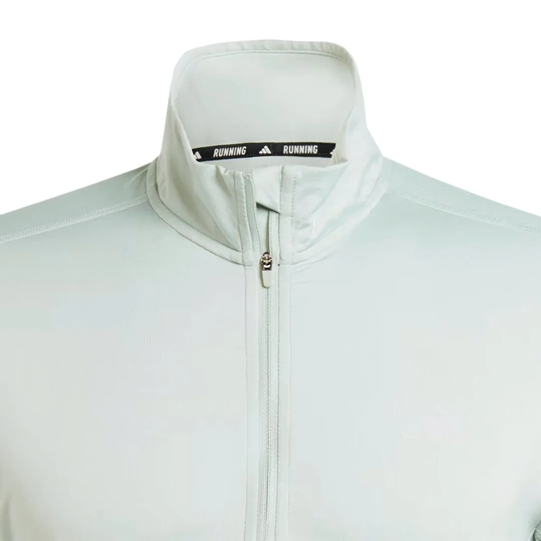 adidas - Herren Own The Run 1/4-Zip Langarm-Sweatshirt (IK9566)
