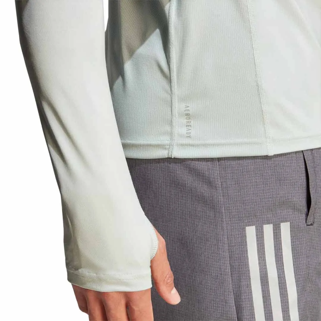 adidas - Herren Own The Run 1/4-Zip Langarm-Sweatshirt (IK9566)