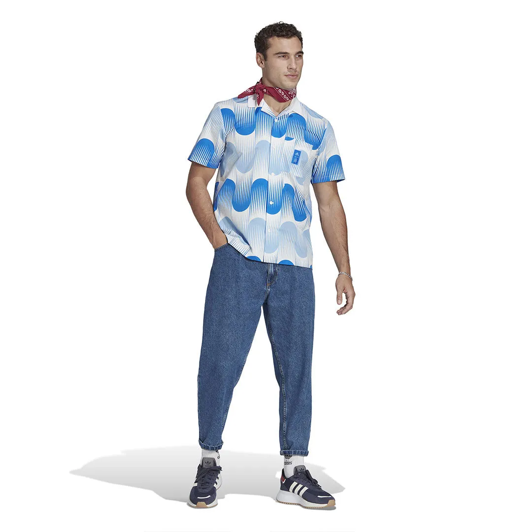 adidas - Herren Spanien Icon 22/23 Hemd mit Knopfleiste (IC9747)