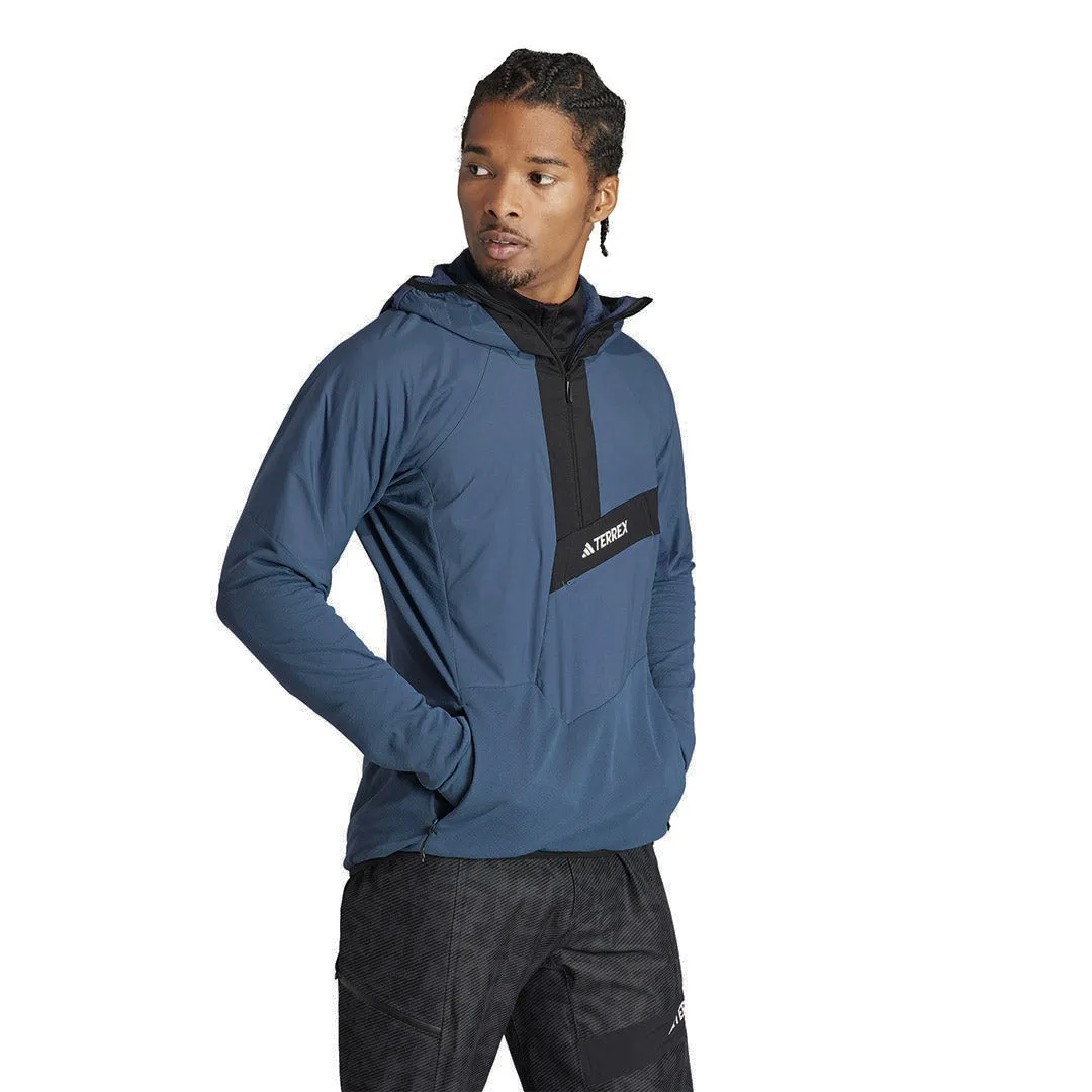 adidas - Herren Terrex Techrock Ultralight 1/2-Zip Kapuzenjacke (HJ7362)