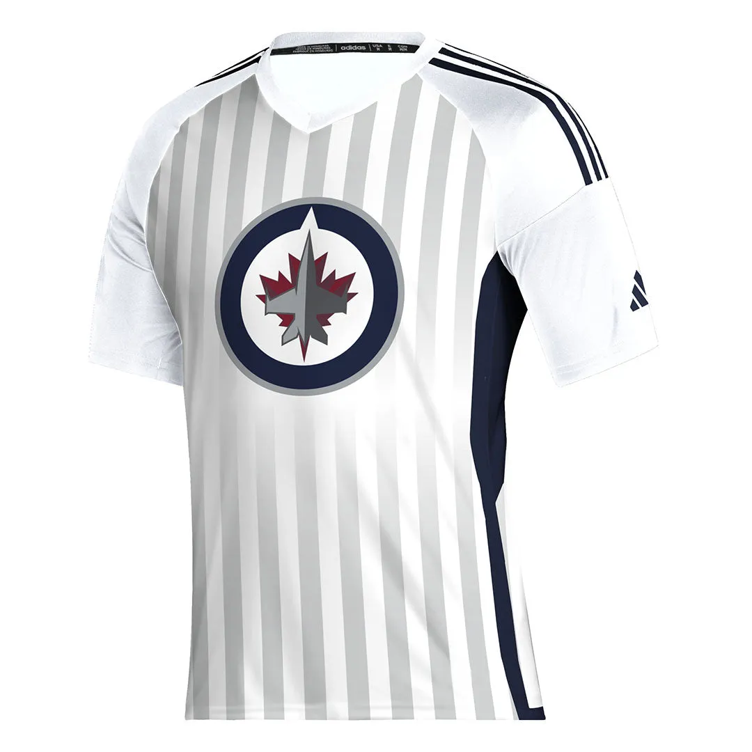 adidas - Herren Winnipeg Jets Fußball-T-Shirt (IP8070)