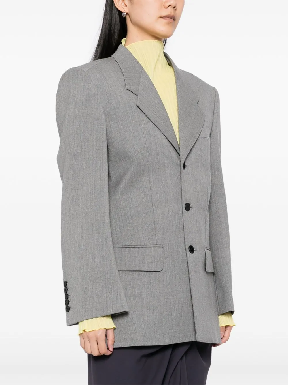 ALAINPAUL - Damen Einreihig Maßgeschneiderte Jacke Bekleidung_alainpaul