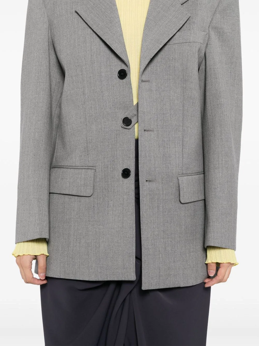 ALAINPAUL - Damen Einreihig Maßgeschneiderte Jacke Bekleidung_alainpaul