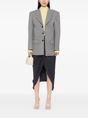 ALAINPAUL - Damen Einreihig Maßgeschneiderte Jacke Bekleidung_alainpaul
