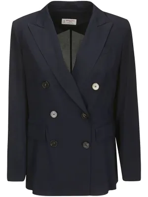 Alberto Biani Damenjacke blau