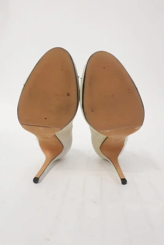 Alexa Wagner Pumps Prinzessin Ric Blumenbesticktes Wildleder Größe 38 High Heel