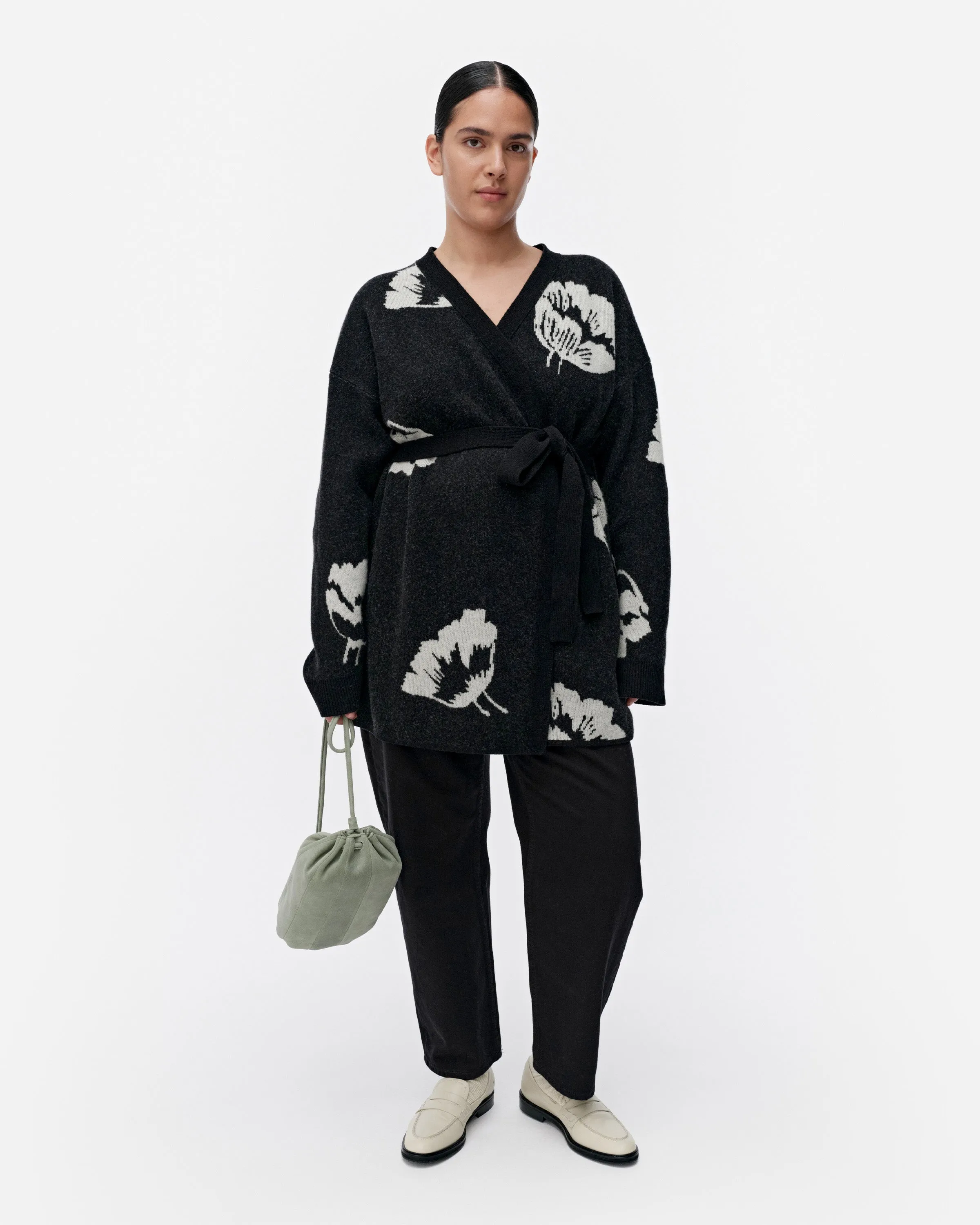 Alka Myski Strick-Wickelcardigan 80cm Bekleidung_Marimekko
