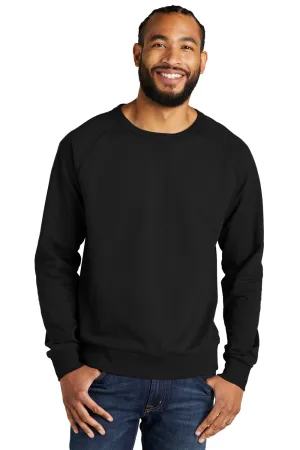 Allmade Herren Bio-French-Terry Crewneck Sweatshirt - Tiefschwarz