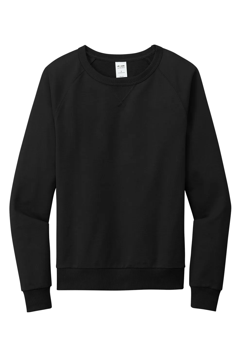 Allmade Herren Bio-French-Terry Crewneck Sweatshirt - Tiefschwarz
