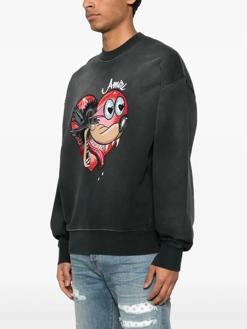 AMIRI - Herren Hopeless Romantic OS Crew Kleidung_amiri