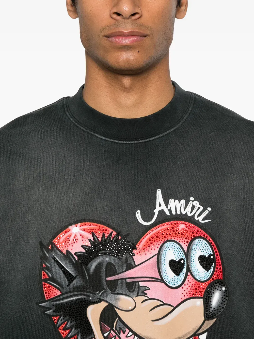 AMIRI - Herren Hopeless Romantic OS Crew Kleidung_amiri