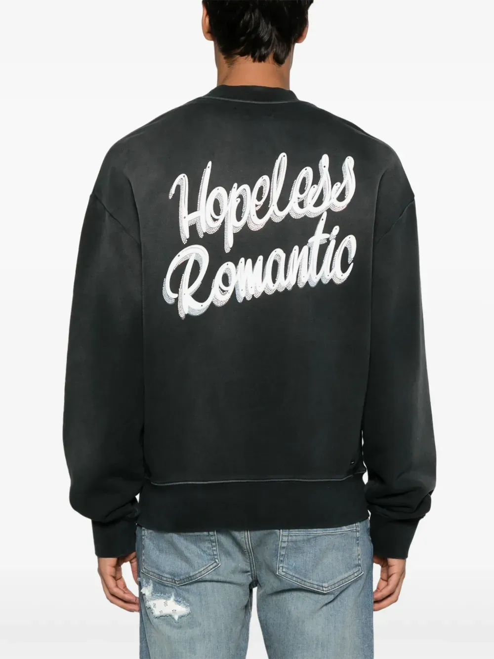 AMIRI - Herren Hopeless Romantic OS Crew Kleidung_amiri