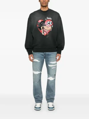 AMIRI - Herren Hopeless Romantic OS Crew Kleidung_amiri
