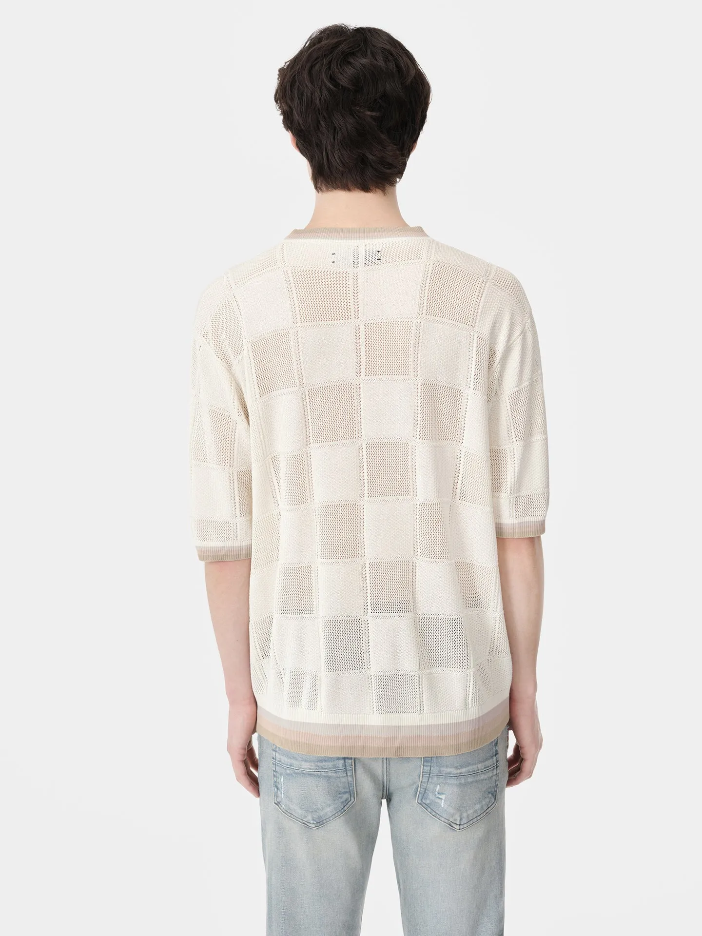 AMIRI - Herren MA Karo T-Shirt Kleidung_amiri