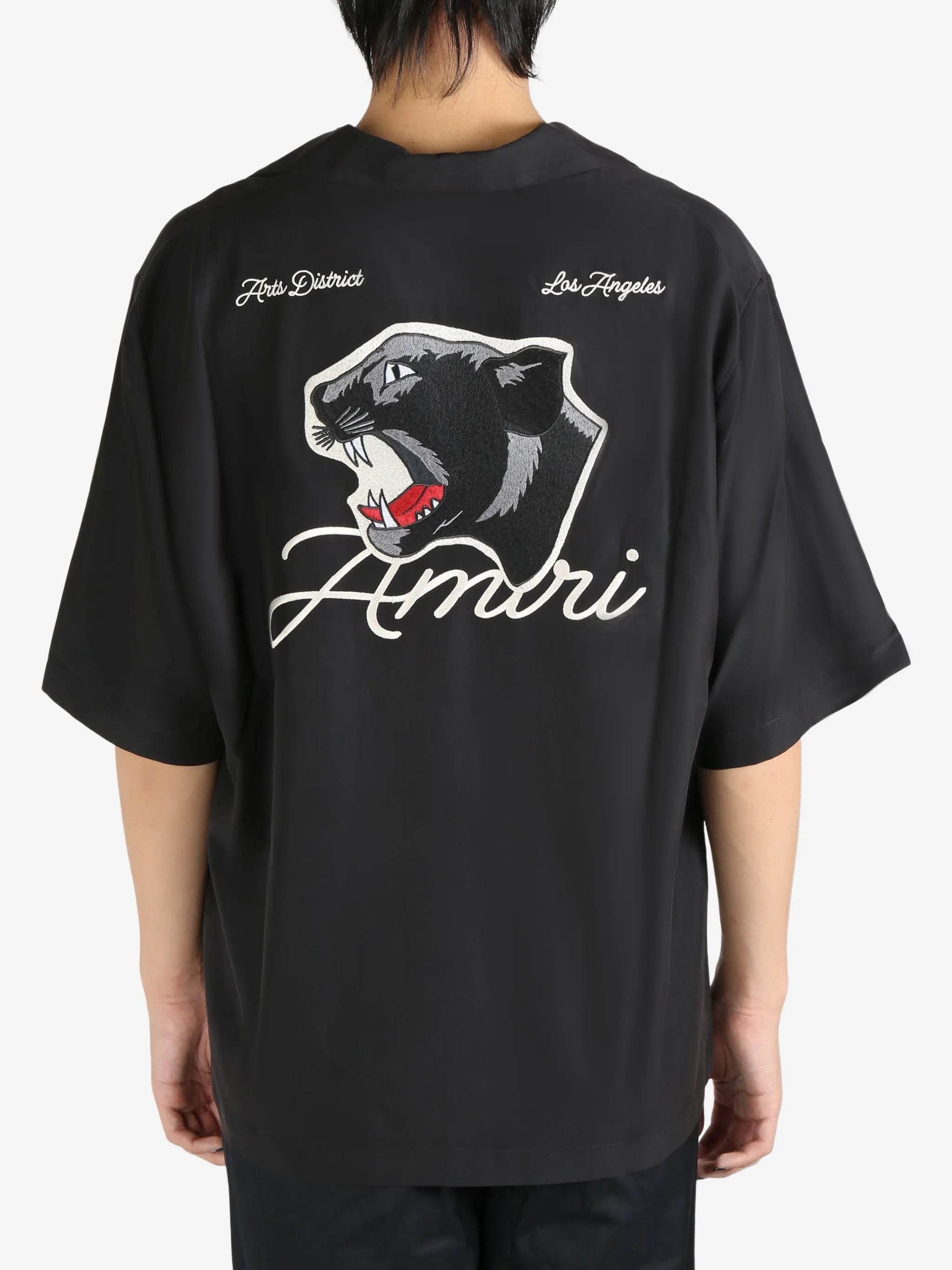 AMIRI - Herren Panther Bowlinghemd Kleidung_amiri