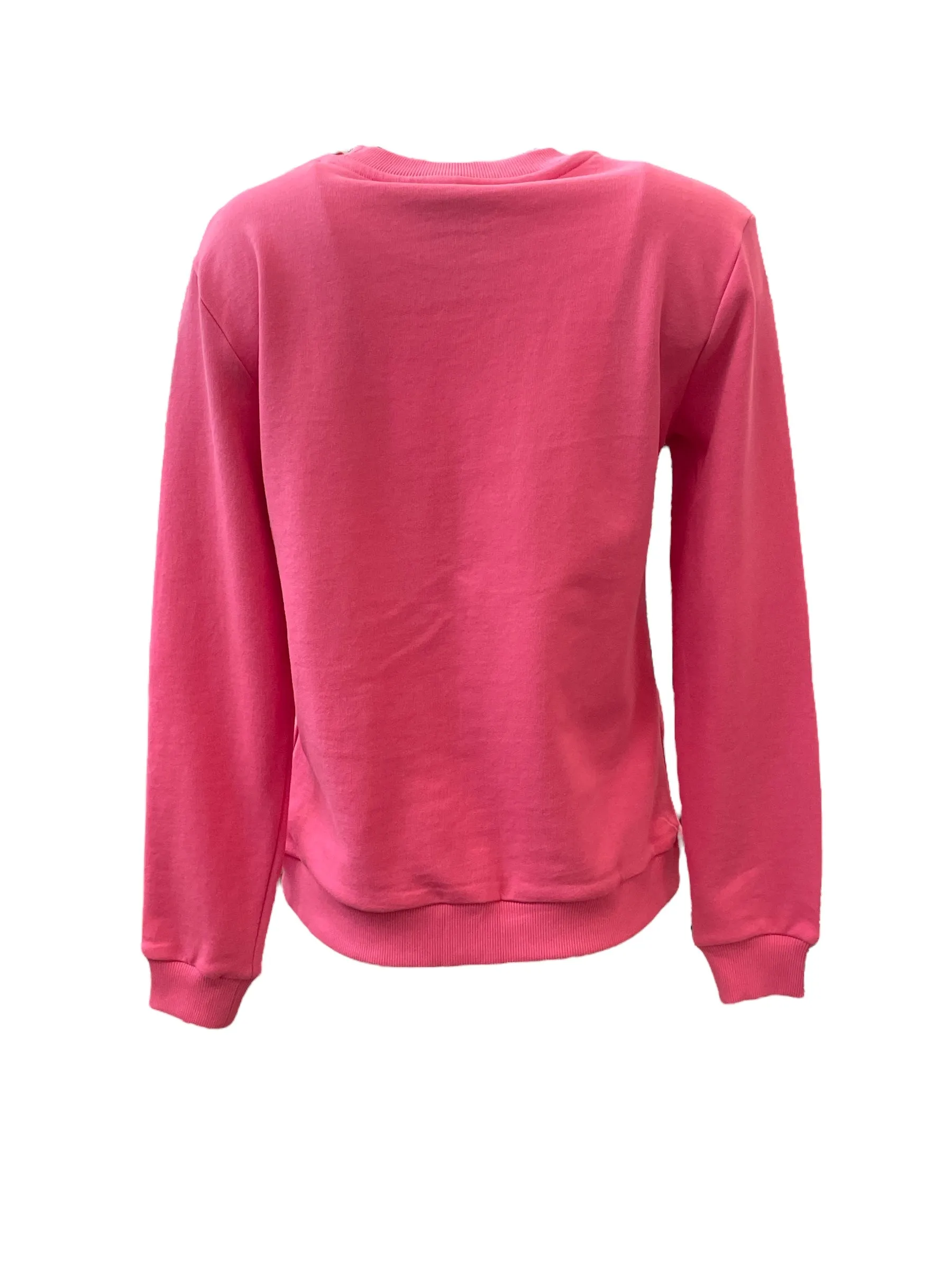 Any Old Iron Pink Glitzernd Wie Fuck Sweatshirt