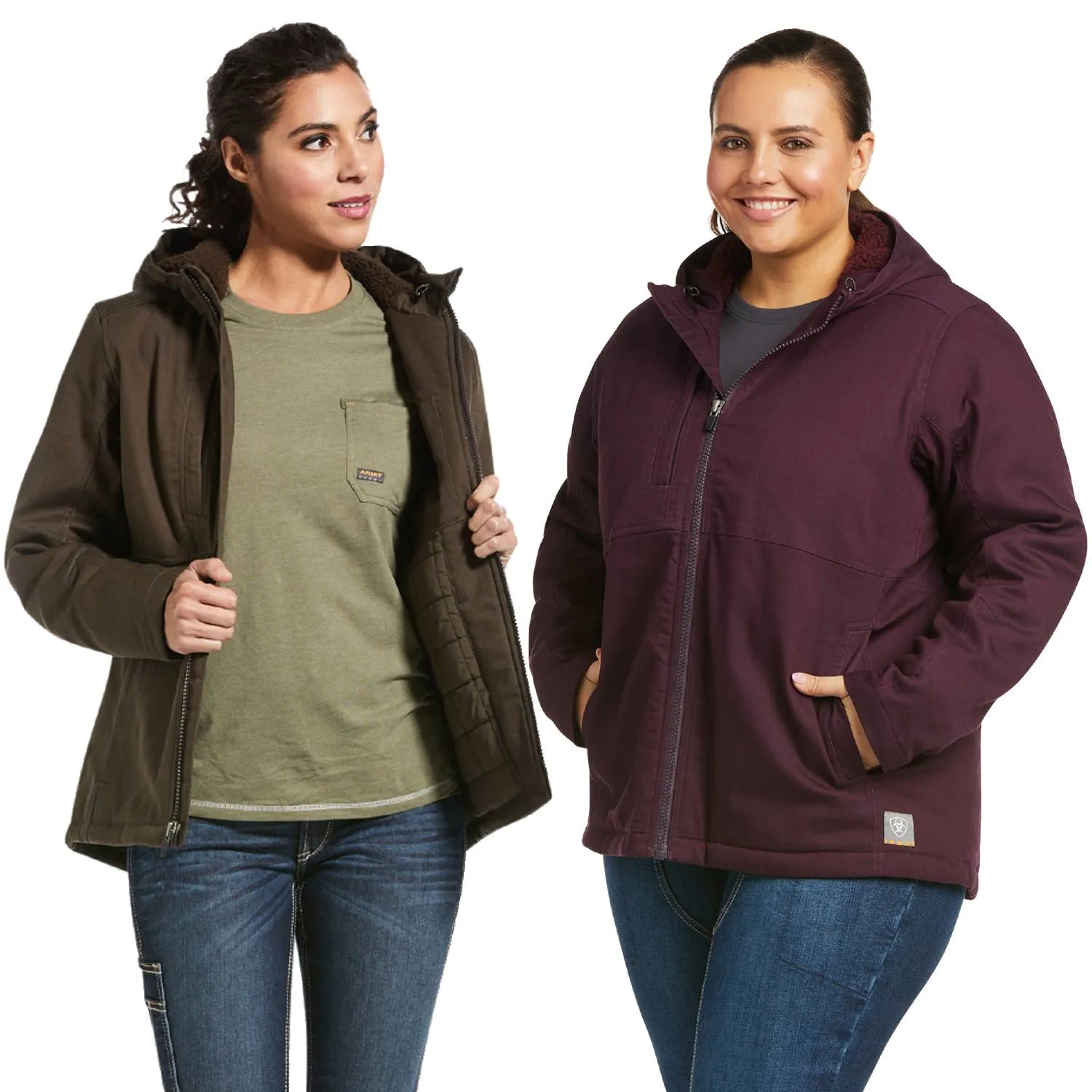 Ariat Rebar Damen DuraCanvas Isolierte Jacke Ariat Kleidung