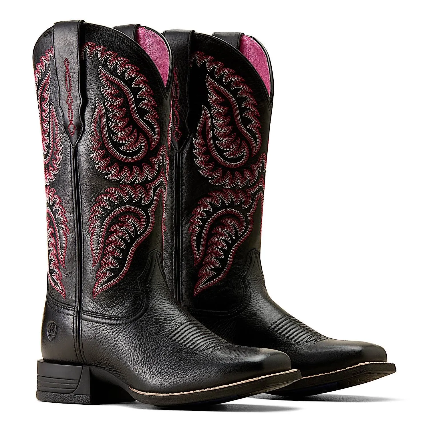 Ariat Damen Cattle Caite Stretchfit Stiefel Schwarz Deertan / Madison Avenue Ariat Schuhe