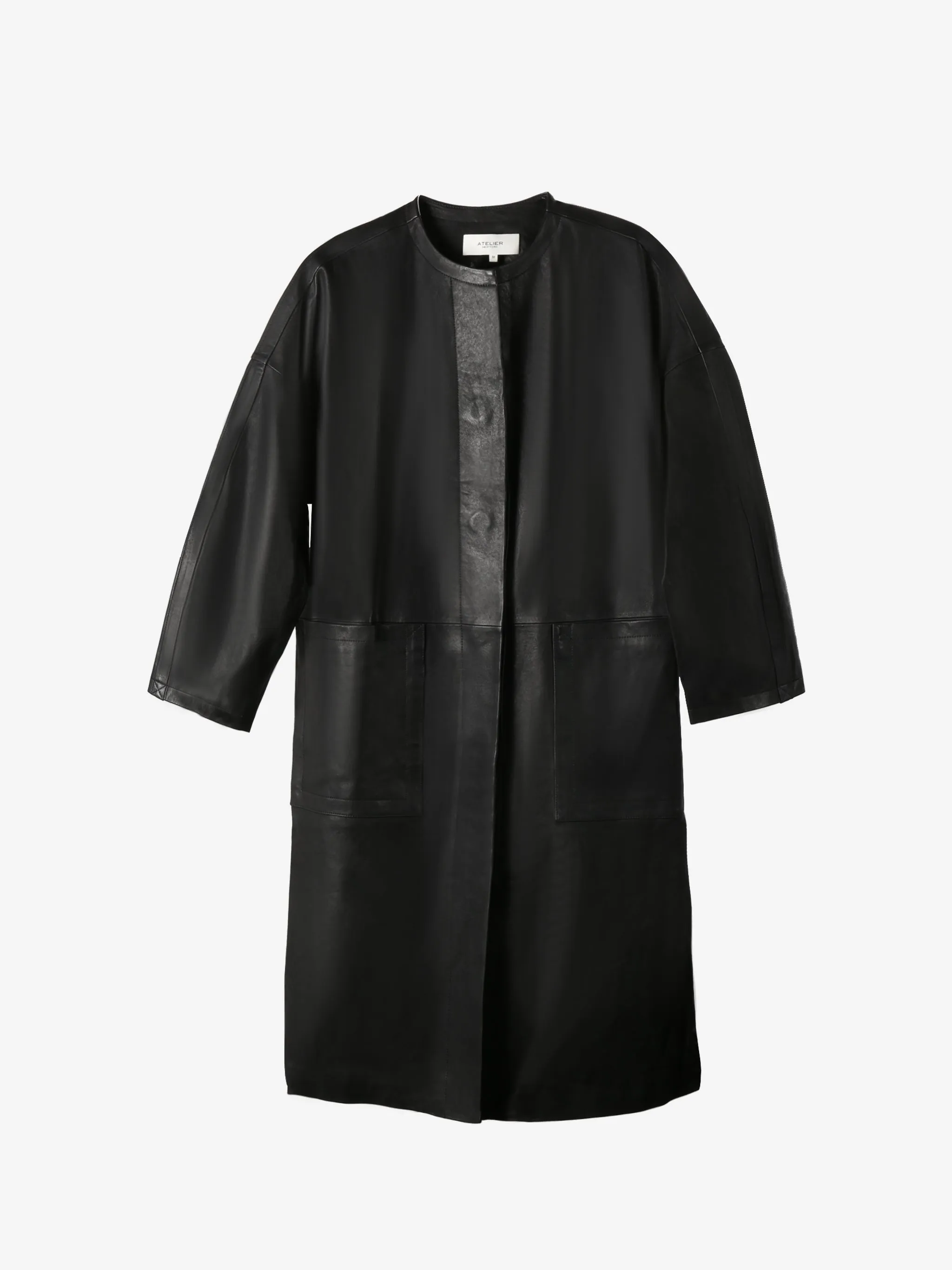 ATELIER NEW YORK - Damen Nappa Leder Mantel Bekleidung_atelier-new-york