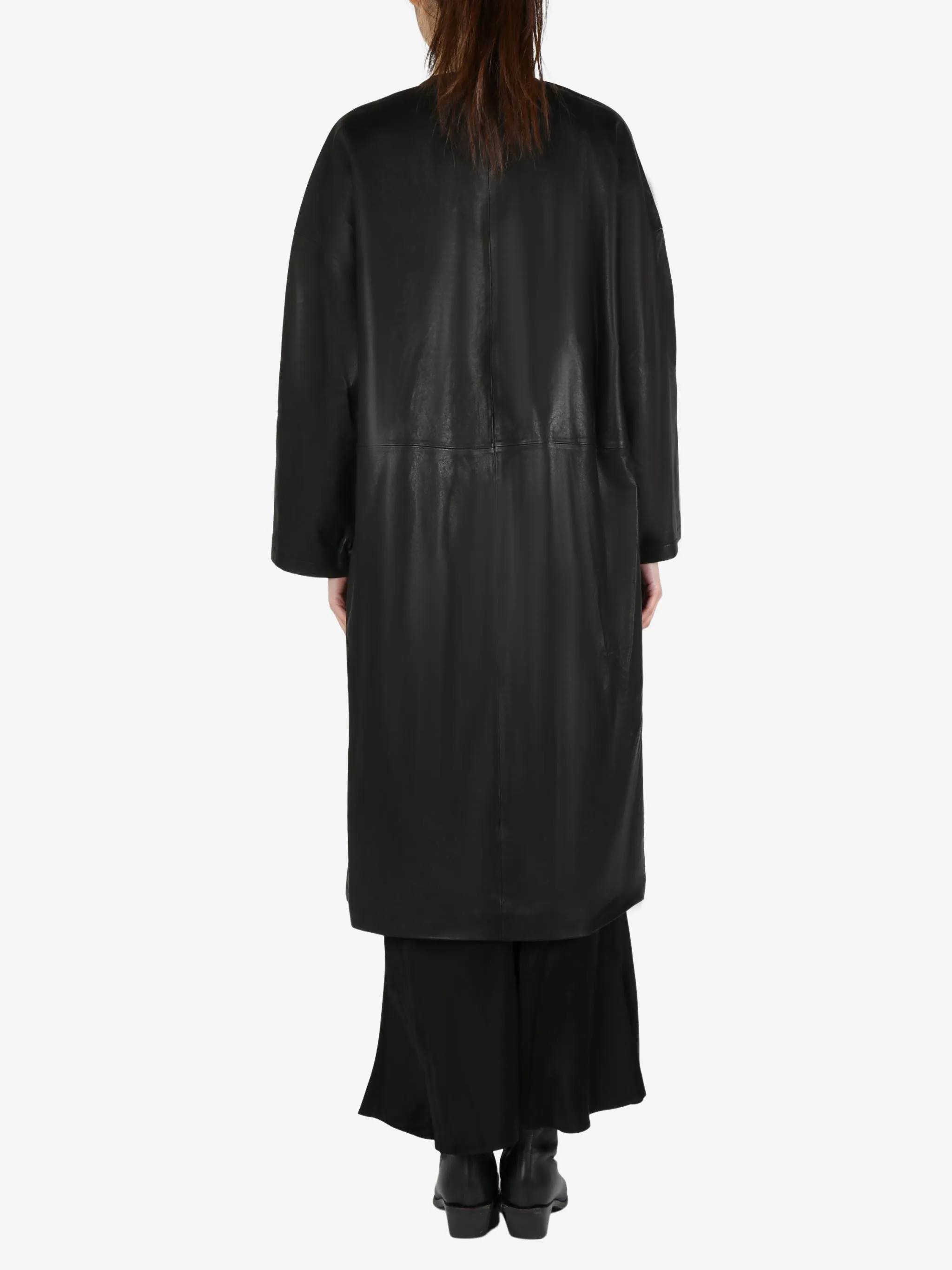 ATELIER NEW YORK - Damen Nappa Leder Mantel Bekleidung_atelier-new-york