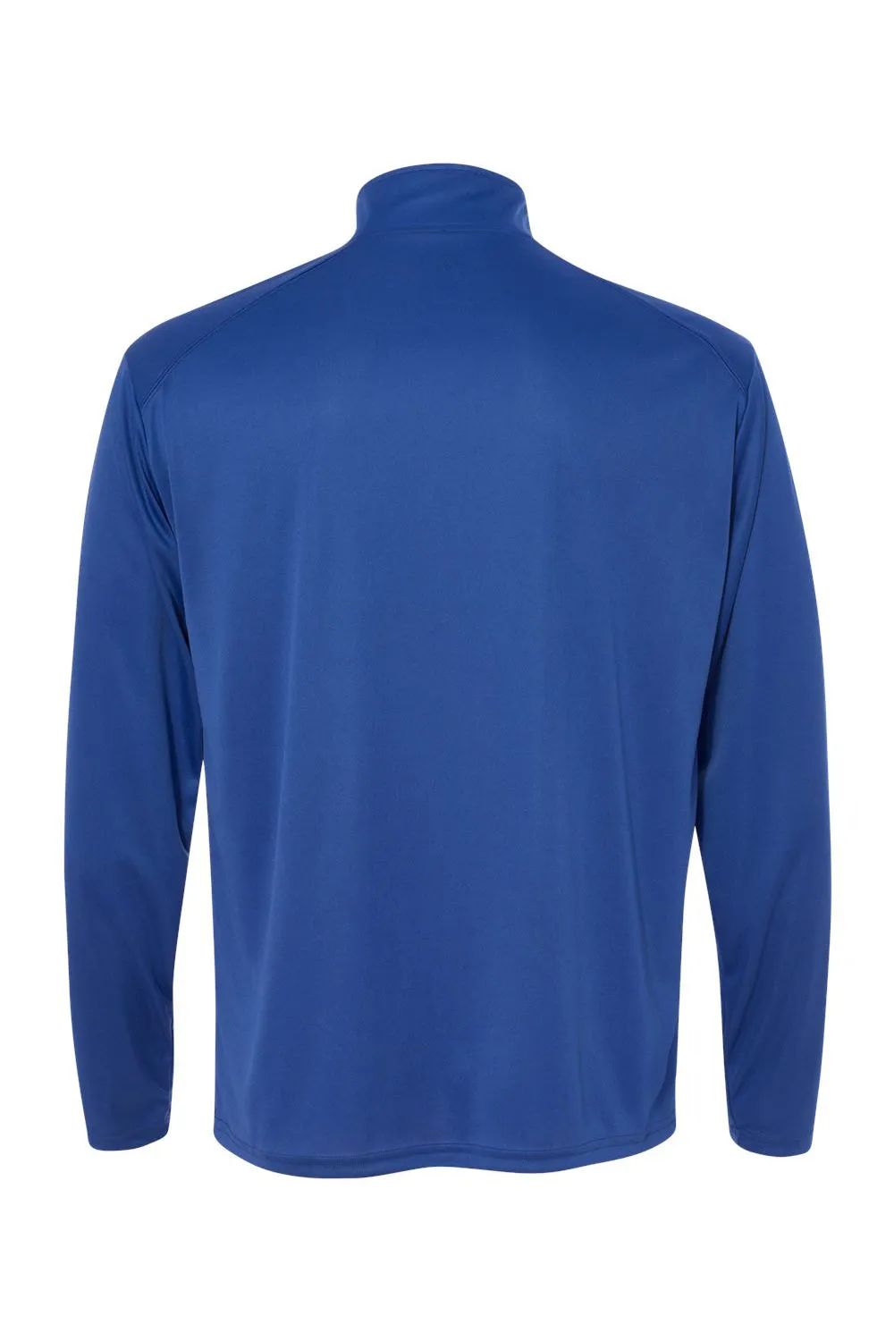 Badger Herren B-Core Feuchtigkeitstransportierendes 1/4-Zip Sweatshirt - Königsblau/Grafitgrau