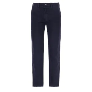 Barbour Moleskin Maßgeschneiderte Hose Marineblau Kleidung Barbour