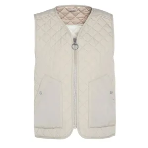 Barbour Damen Louise Gilet Hell Sand Kleidung Barbour