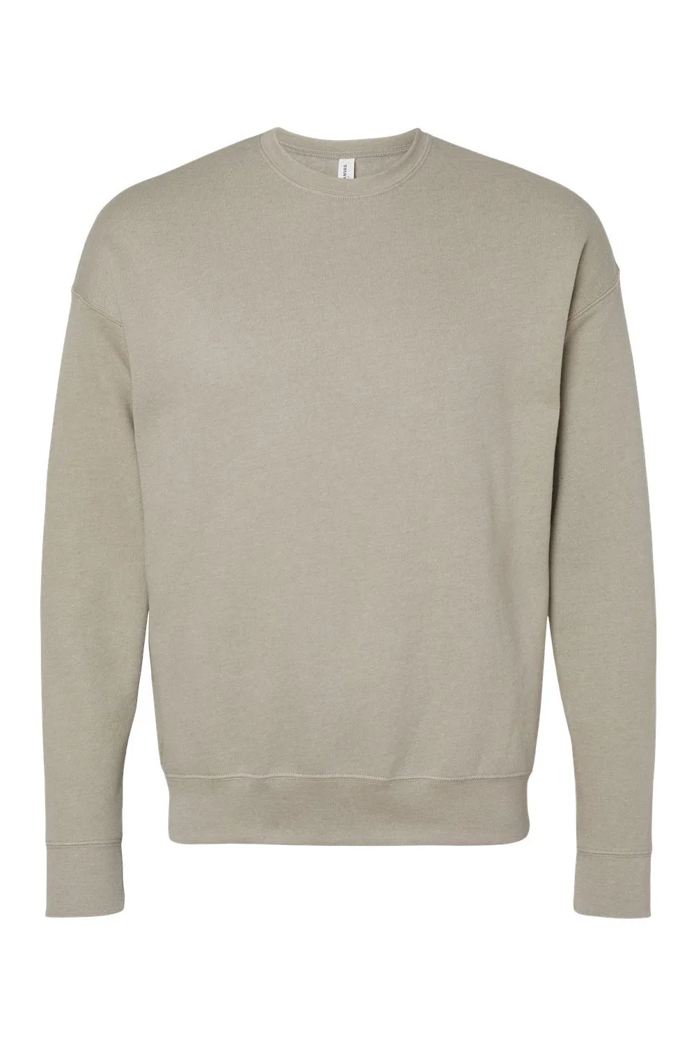 Bella   Canvas Herren Fleece Pullover - Heather Stone