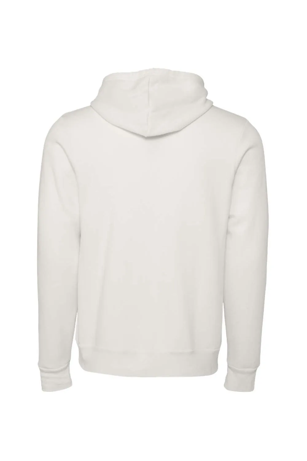 Bella   Canvas Herren Sponge Fleece Kapuzenpullover Hoodie mit Kangaroo-Tasche - Vintage Weiß