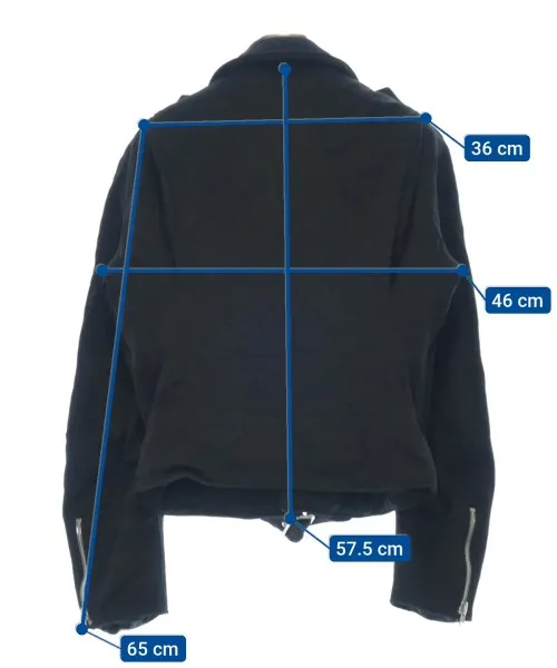 BLACK COMME des GARCONS Motorradjacken