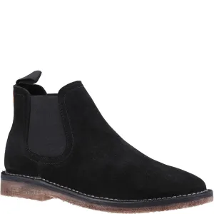 Black Shaun Wildleder Chelsea Boots