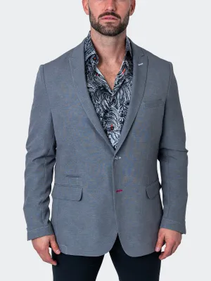 Blazer Unkonstruierte Linie Grau Grau