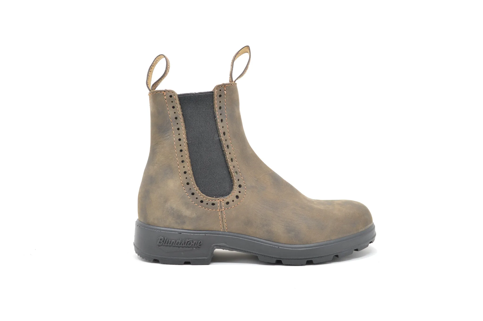BLUNDSTONE 1351 Damen-Serie Hi Top Rustikales Braun Blundstone Schuhe