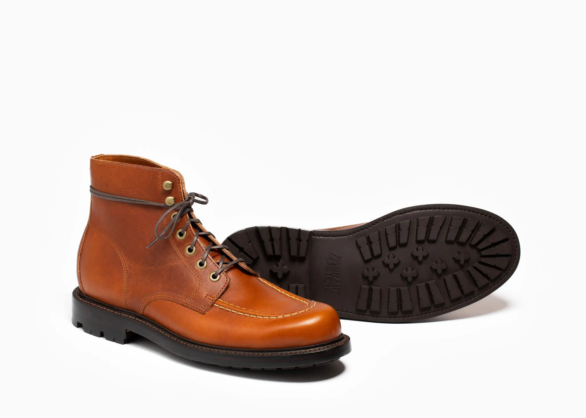 Brass Boot Hellbraun Brooklyn Kalb