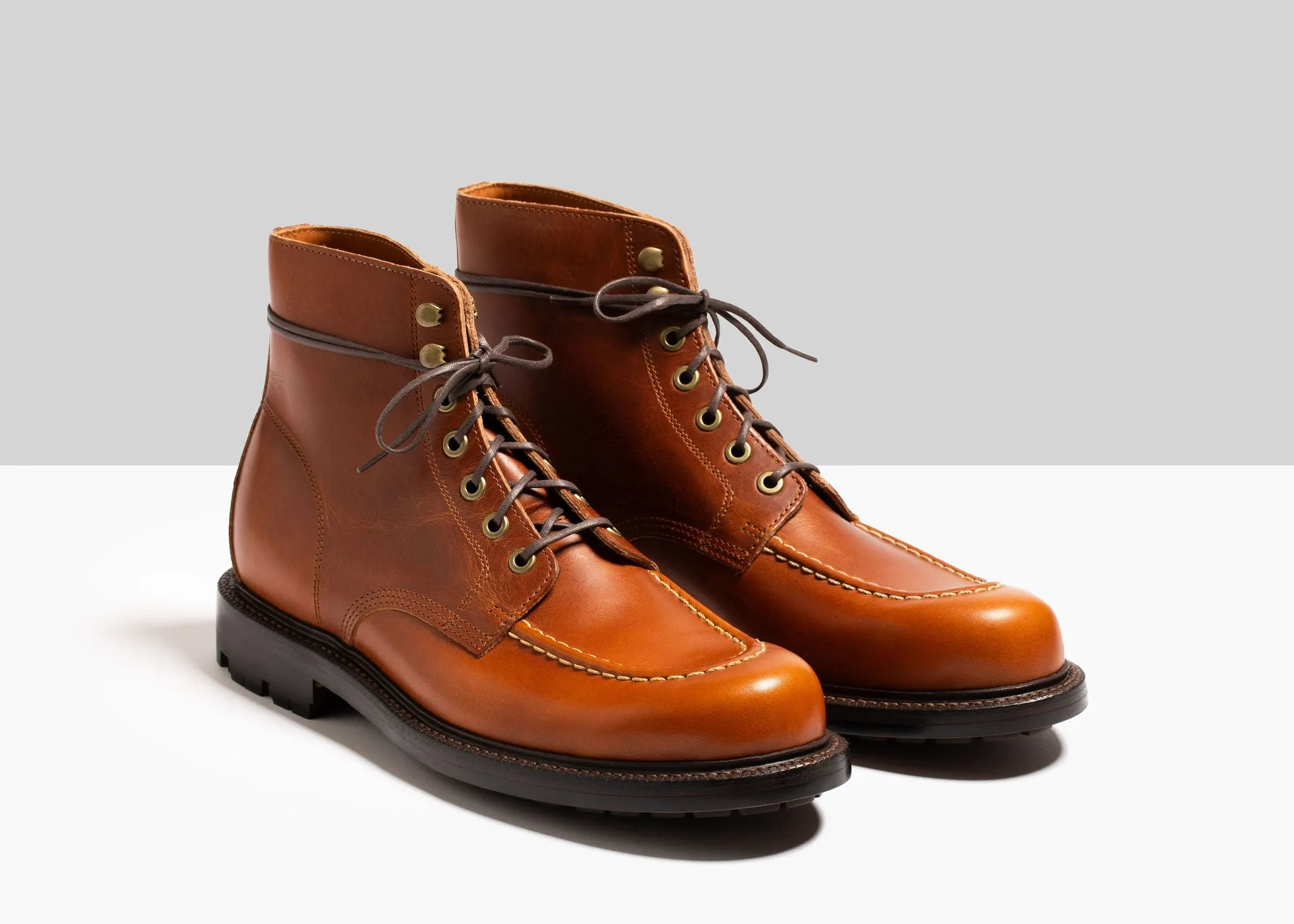 Brass Boot Hellbraun Brooklyn Kalb