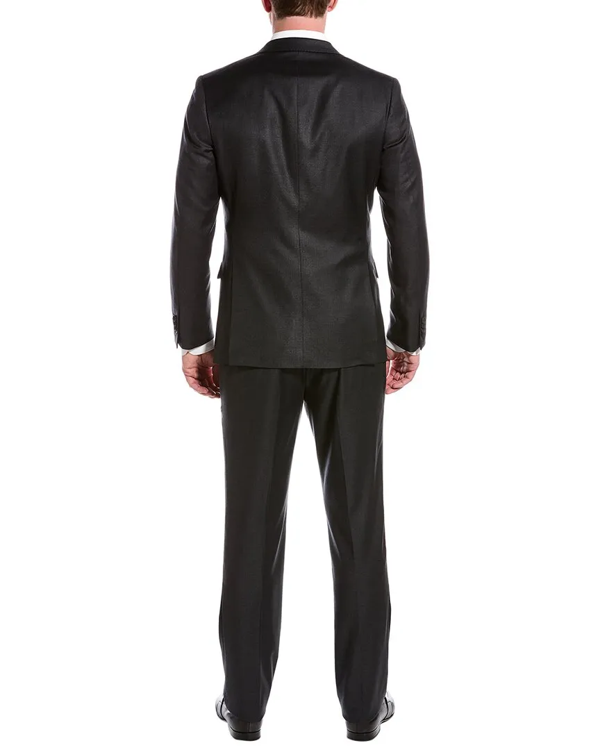 Cavalli Class 2-teiliger Slim Fit Wollanzug