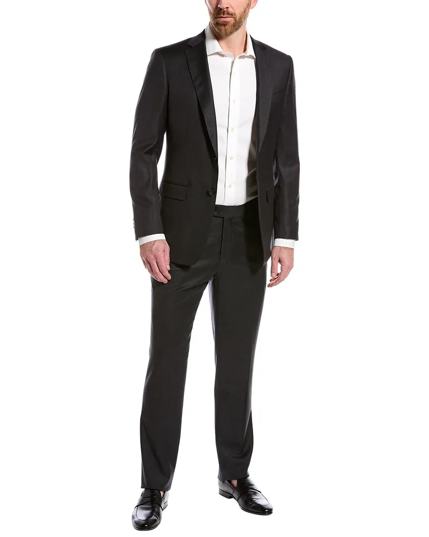Cavalli Class 2-teiliger Slim Fit Wollanzug