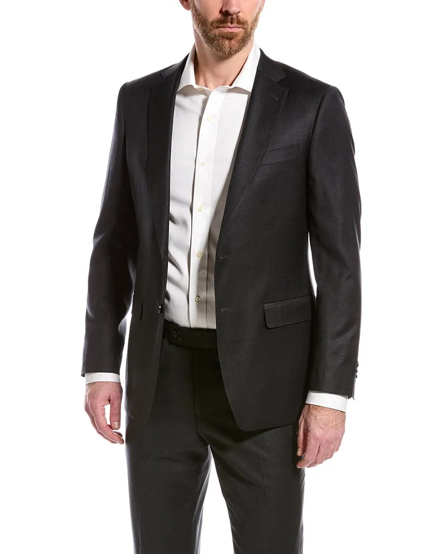 Cavalli Class 2-teiliger Slim Fit Wollanzug