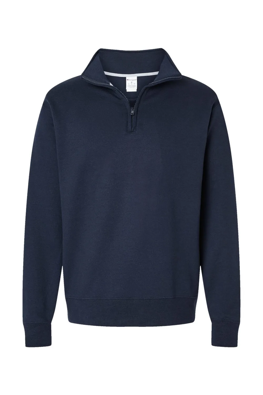Champion Herren Powerblend 1/4-Zip Sweatshirt - Marineblau