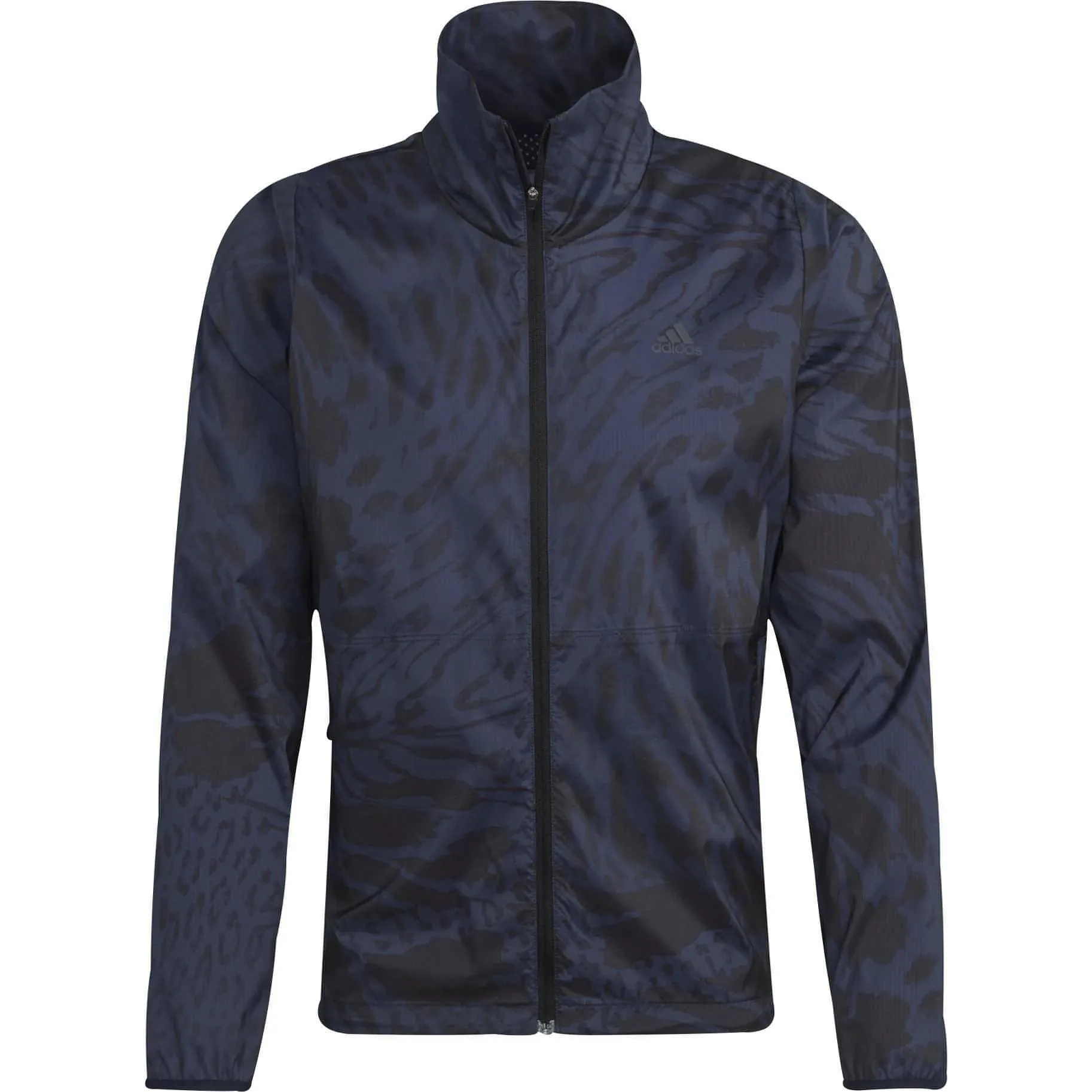 Bekleidung Adidas Damen adidas Fast Laufjacke für Frauen - Marineblau