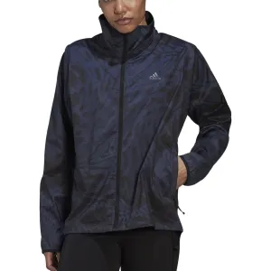 Bekleidung Adidas Damen adidas Fast Laufjacke für Frauen - Marineblau