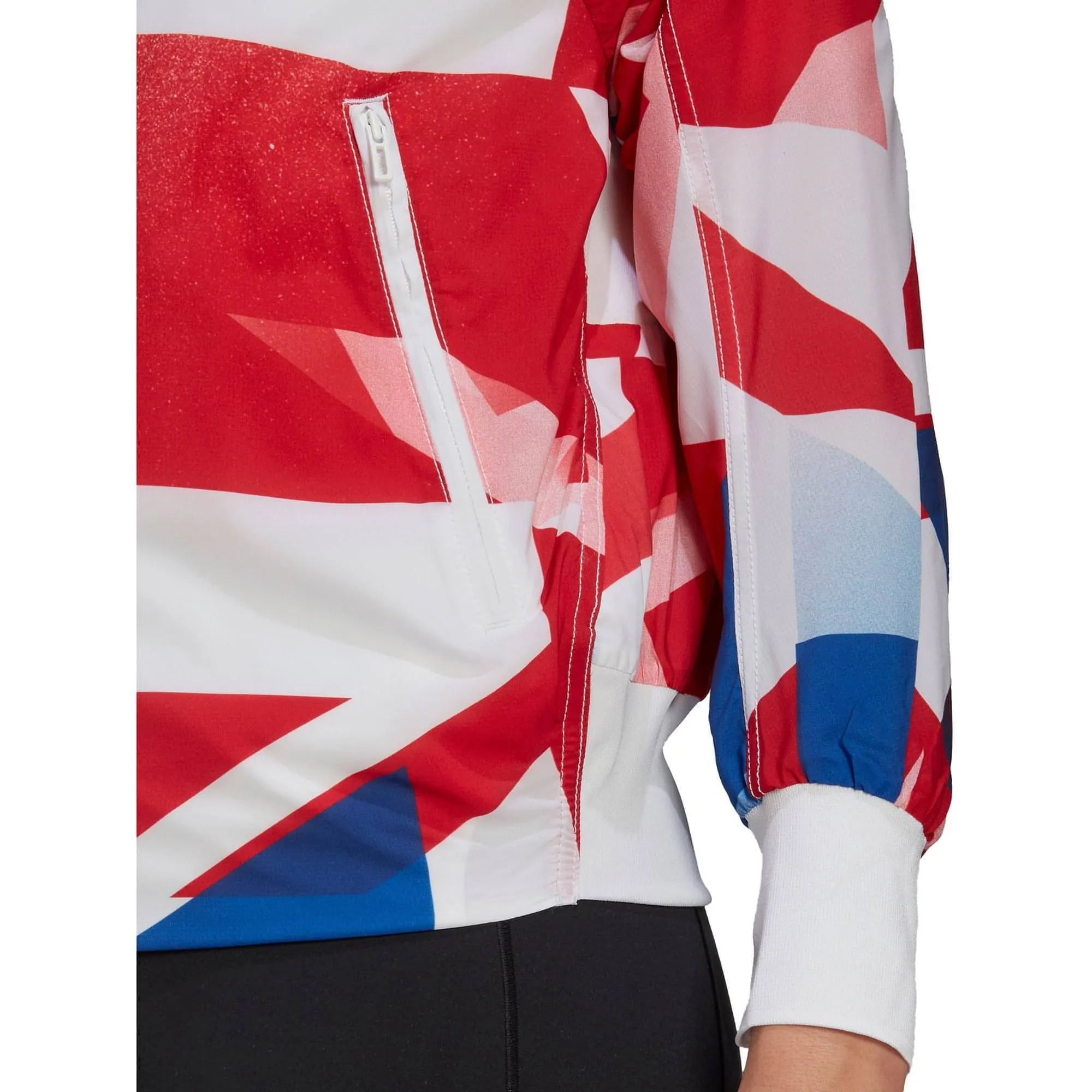 Bekleidung Adidas Damen adidas Team GB Podium Damenjacke - Weiß