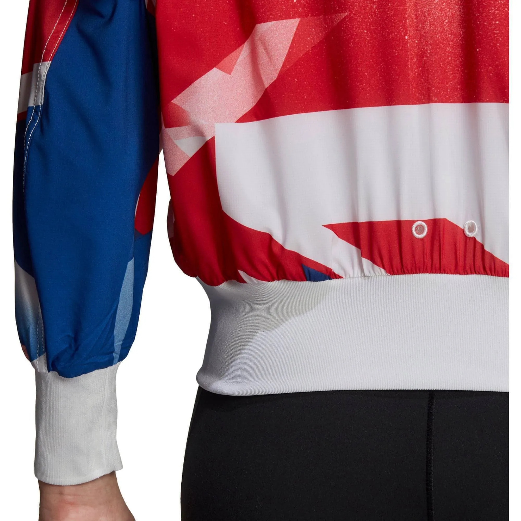 Bekleidung Adidas Damen adidas Team GB Podium Damenjacke - Weiß