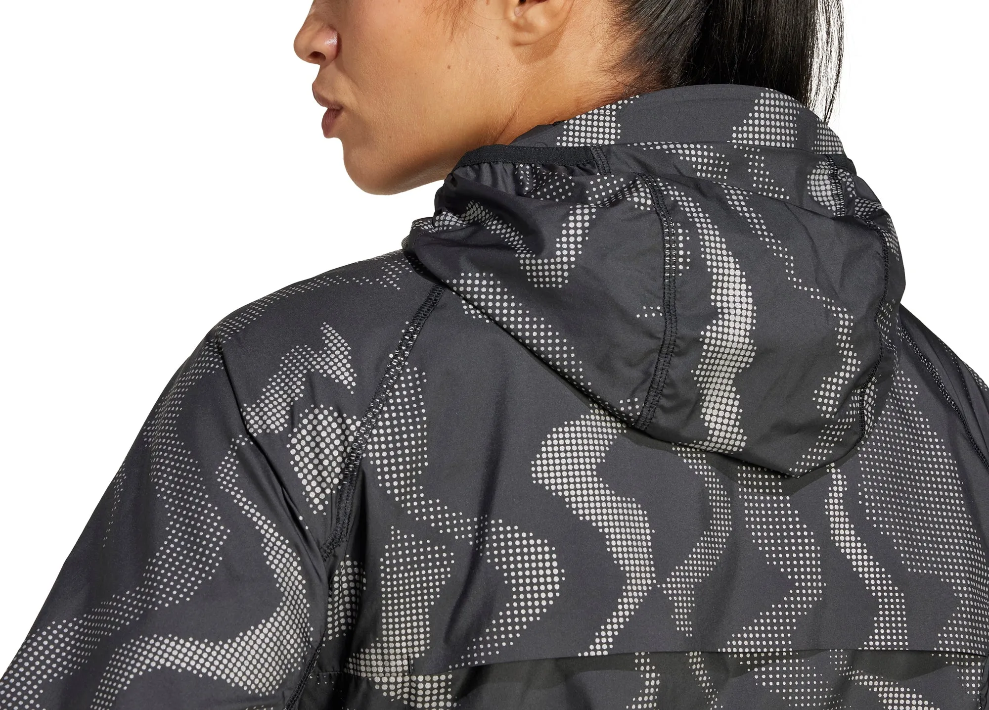 Bekleidung Adidas Damen adidas Ultimate WIND.RDY Laufjacke für Damen - Schwarz